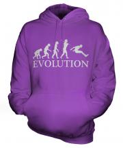 Long Jump Evolution Unisex Adult Hoodie