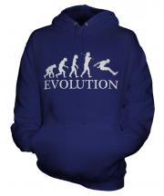 Long Jump Evolution Unisex Adult Hoodie