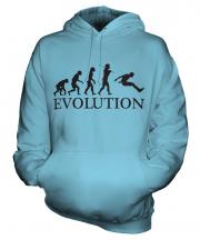 Long Jump Evolution Unisex Adult Hoodie