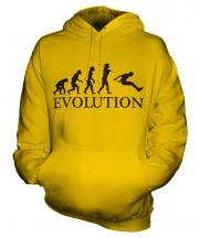 Long Jump Evolution Unisex Adult Hoodie