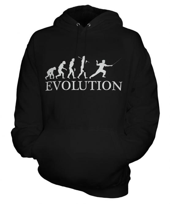 Fencing Evolution Unisex Adult Hoodie