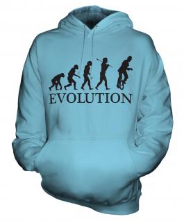 Unicyclist Evolution Unisex Adult Hoodie