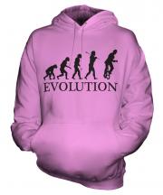 Unicyclist Evolution Unisex Adult Hoodie