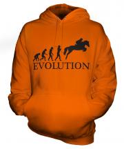 Showjumping Evolution Unisex Adult Hoodie