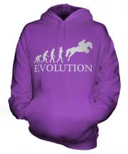 Showjumping Evolution Unisex Adult Hoodie