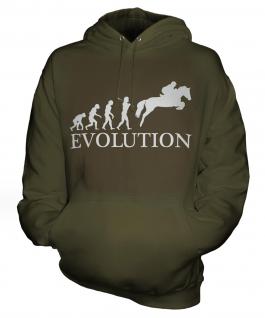 Showjumping Evolution Unisex Adult Hoodie
