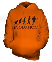 Guitarist Evolution Unisex Adult Hoodie