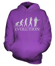 Guitarist Evolution Unisex Adult Hoodie