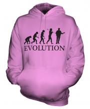 Guitarist Evolution Unisex Adult Hoodie