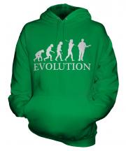 Guitarist Evolution Unisex Adult Hoodie
