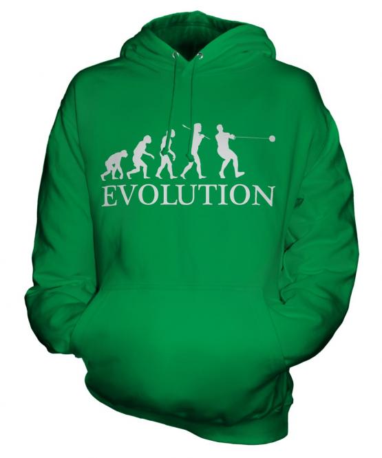 Hammer Throw Evolution Unisex Adult Hoodie