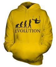 Gymnastics Rings Evolution Unisex Adult Hoodie