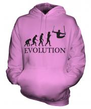 Gymnastics Rings Evolution Unisex Adult Hoodie