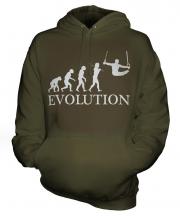 Gymnastics Rings Evolution Unisex Adult Hoodie