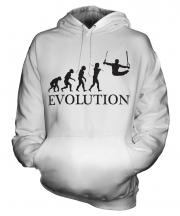 Gymnastics Rings Evolution Unisex Adult Hoodie