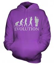Saxophone Player Evolution Unisex Adult Hoodie