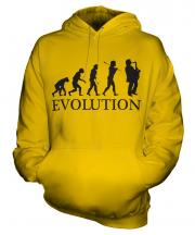 Saxophone Player Evolution Unisex Adult Hoodie