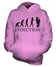 Saxophone Player Evolution Unisex Adult Hoodie