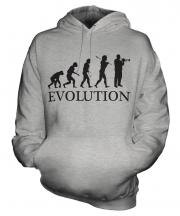 Trumpet Player Evolution Unisex Adult Hoodie