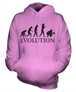 Baseball Catcher Evolution Unisex Adult Hoodie
