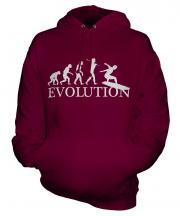 Surfboard Evolution Unisex Adult Hoodie