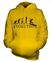 Surfboard Evolution Unisex Adult Hoodie