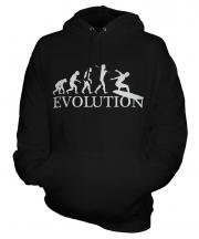 Surfboard Evolution Unisex Adult Hoodie
