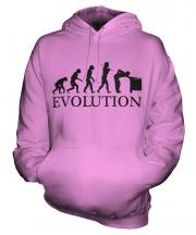 Snooker Player Evolution Unisex Adult Hoodie