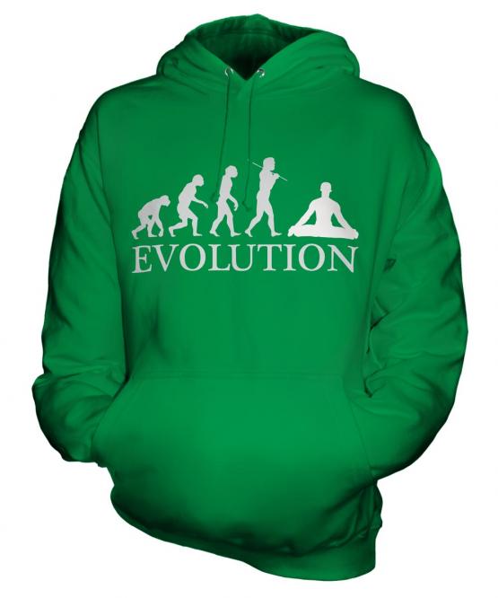 Yoga Evolution Unisex Adult Hoodie