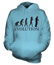 Clarinet Player Evolution Unisex Adult Hoodie