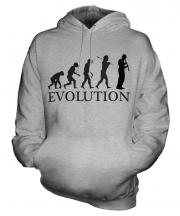 Clarinet Player Evolution Unisex Adult Hoodie