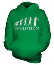 Cornet Player Evolution Unisex Adult Hoodie