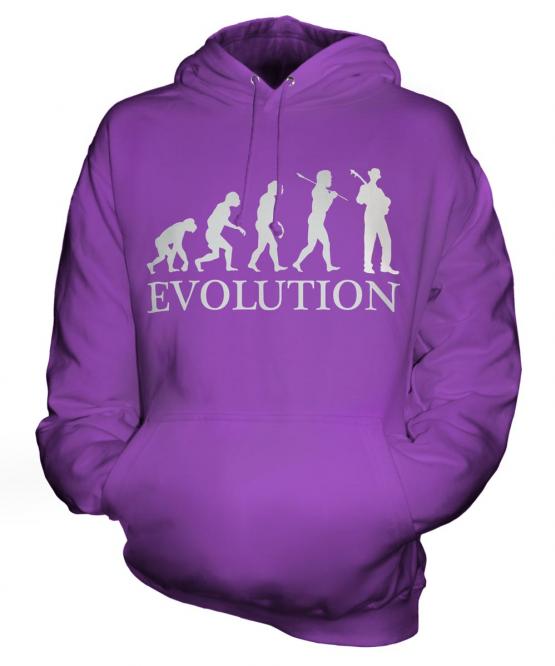 Jazz Guitarist Evolution Unisex Adult Hoodie