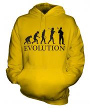 Jazz Guitarist Evolution Unisex Adult Hoodie