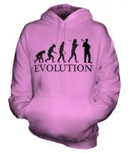 Jazz Guitarist Evolution Unisex Adult Hoodie