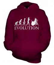 Drummer Evolution Unisex Adult Hoodie