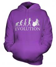 Drummer Evolution Unisex Adult Hoodie