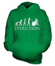 Drummer Evolution Unisex Adult Hoodie