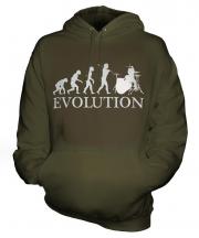 Drummer Evolution Unisex Adult Hoodie
