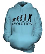 Violinist Evolution Unisex Adult Hoodie