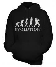Rock Violinist Evolution Unisex Adult Hoodie