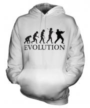 Rock Violinist Evolution Unisex Adult Hoodie