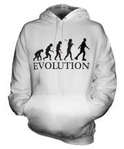 Inline Skater Evolution Unisex Adult Hoodie