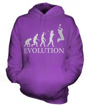 Volleyball Evolution Unisex Adult Hoodie