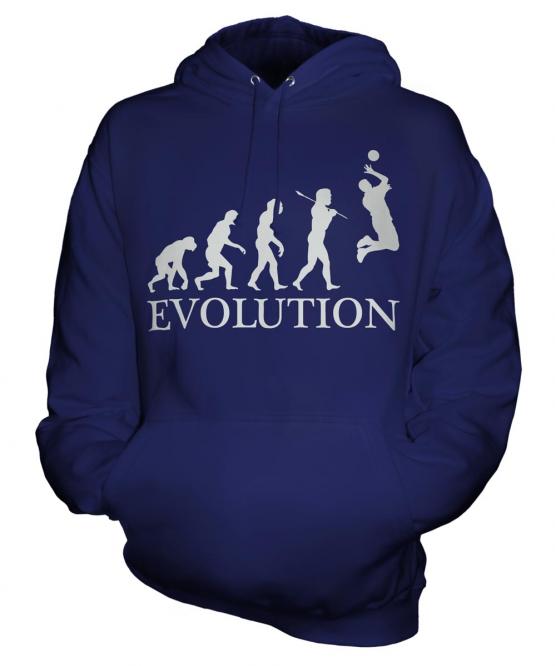 Volleyball Evolution Unisex Adult Hoodie