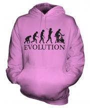 Cycling Machine Evolution Unisex Adult Hoodie