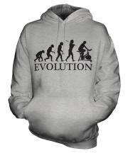 Cycling Machine Evolution Unisex Adult Hoodie