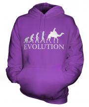 Camel Riding Evolution Unisex Adult Hoodie