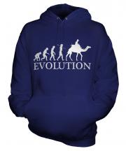 Camel Riding Evolution Unisex Adult Hoodie