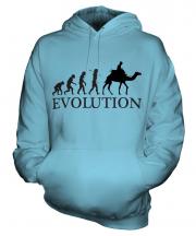 Camel Riding Evolution Unisex Adult Hoodie